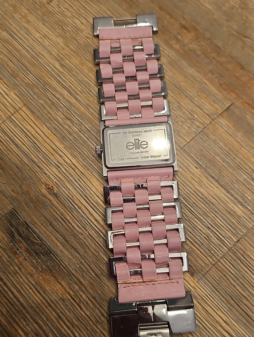 ELITE vintage Pink Watch - Picture 5 of 9